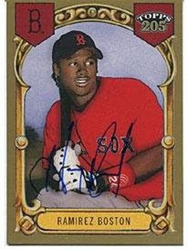 Hanley Ramirez Autographed/Signed 2003 Topps 205 Card - Autographed Baseball Cards in Saudi Arabia