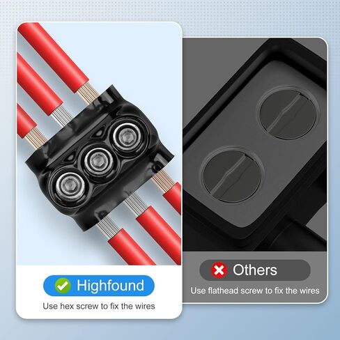 5 أجهزة كمبيوتر موصلات سلك معزولة أسود متعدد الصقاب موصل 2 المنفذ موصل كابل الدخول المزدوج شبيهة الكابلات الكهربائية موصلات طرفية للطاقة الكهربائية (نطاق سلك 2-14) in Kuwait