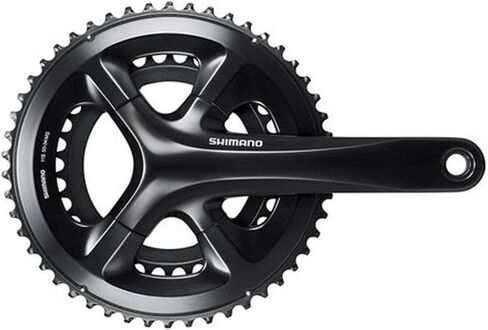 Shimano 11 سرعات الطريق دراجة الدراجات-FC-RS510 (أسود-175 ملم ، 52-36T ث/O CG) in Saudi Arabia