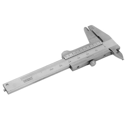 الفرجار Vernier ، الفولاذ المقاوم للصدأ دقة عالية أداة القياس المحمولة الصغيرة 0‑50 مم لعملات المعملات المجوهر in Kuwait