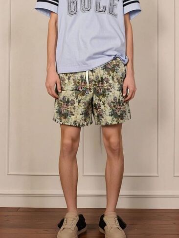 الرجال المطبوعون للرجال الطول بطول الركبة بطول الخصر غير الرسمي المريح السميك السميك المنقوش للارتداء اليومي in Kuwait