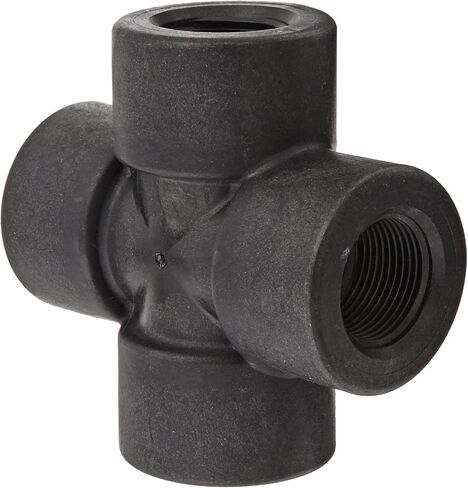 Banjo CR050 Polypropylene Pipe Fitting, Cross, Schedule 80, 1/2" NPT Female in Kuwait