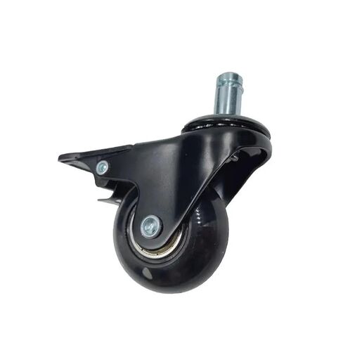 5Pcs 2 Inch Universal Wheel with Brake 11mm Furniture Office Chair Caster in Saudi Arabia