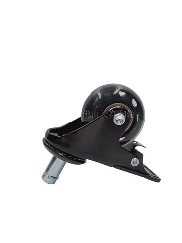 5Pcs 2 Inch Universal Wheel with Brake 11mm Furniture Office Chair Caster in Saudi Arabia