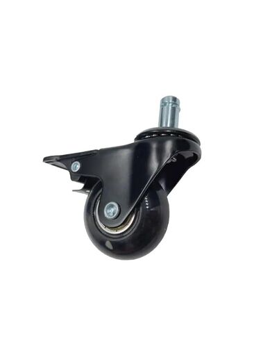 5Pcs 2 Inch Universal Wheel with Brake 11mm Furniture Office Chair Caster in Saudi Arabia