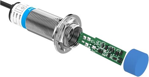 1 Pcs Analog Linear Displacement Proximity Sensor M12 M18 M30 0-10V Voltage or 4-20mA Current Output Sensing Switch(M18 8mm 0-10v Output) in Saudi Arabia