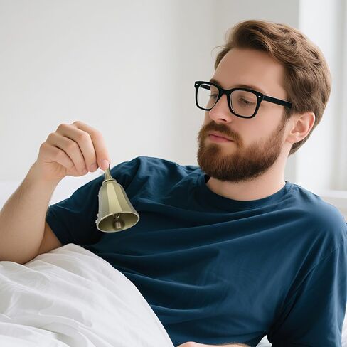 أجراس يد جرس يدوية عظمى لليدي لكبار السن بجانب الحلقات الصغيرة الجرس للخدمة لخدمة أجراس المكالمات لكبار السن بجانب السرير. in Saudi Arabia