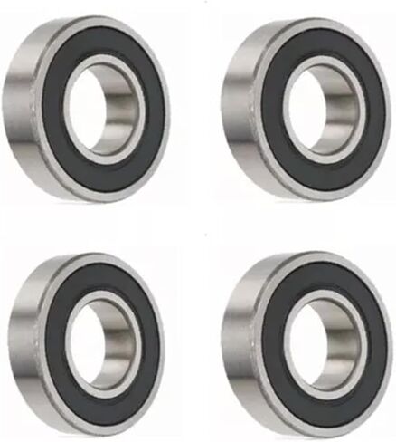 6203-2rs 3/4 محامل كرات الأخدود العميقة ， ID 3/4 في X OD 1.575 في X WIDTH 0.4724 في ， المستخدمة في جزازة العشب ، مادة الصلب الكروم in Kuwait