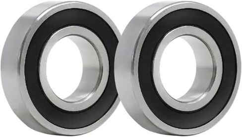 6203-2rs 3/4 محامل كرات الأخدود العميقة ， ID 3/4 في X OD 1.575 في X WIDTH 0.4724 في ， المستخدمة في جزازة العشب ، مادة الصلب الكروم in Kuwait