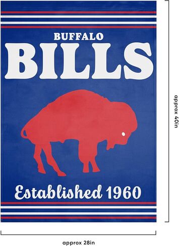 Foco Buffalo Bills NFL العلم الرئوي الرأسي in Saudi Arabia