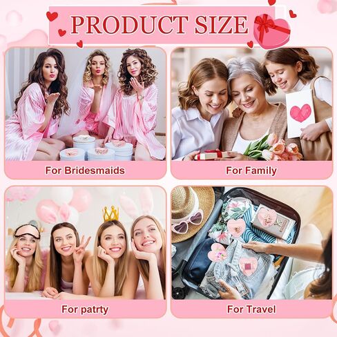 300 Pcs Heart-shaped Jewelry Packaging Bags Small Jewelry Transparent Resealable Cute Treat Bags for Business Wedding Birthday Festival Party Favor Supplies in Saudi Arabia