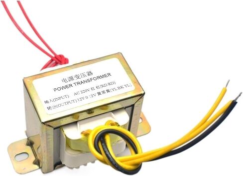 محول Dual 12V 30W مربع EI لمحول نغمة مضخم مضخم. in Kuwait