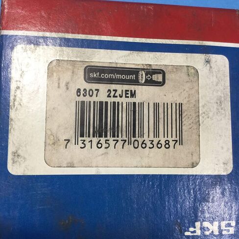 SKF 6307 2ZJEM Single Row Shielded Deep Groove Radial Ball Bearing in Saudi Arabia