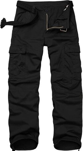 Tactical Cargo Pants for Men, Cotton BDU Casual Military Pants Combat Rip Stop Work Pant Camping Hiking with 6 Pockets in Kuwait