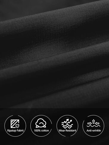 Tactical Cargo Pants for Men, Cotton BDU Casual Military Pants Combat Rip Stop Work Pant Camping Hiking with 6 Pockets in Kuwait