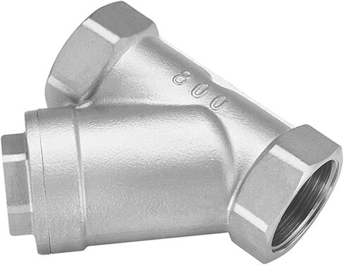 1/2 "3/4" 1 "2" صمام مرشح الفولاذ المقاوم للصدأ ص مصفاة على شكل مصفاة أنثى خيوط مصفاة الشبكة مرشح (2 بوصة) in Kuwait