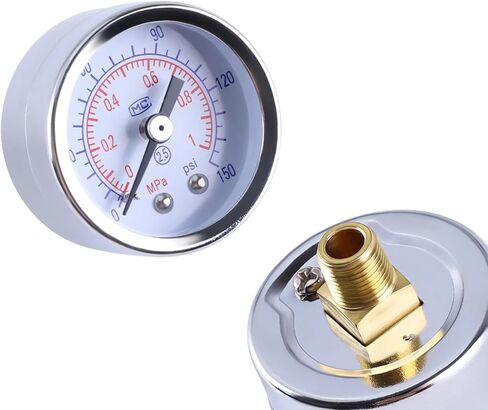 Pneumatic Filter Regulator AW2000-02 AW4000-04 Pneumatic Valve Pneumatic Compressed Air Filter Regulator With Gauge Air Tool(Manual Drain 1l4NPT) in Kuwait