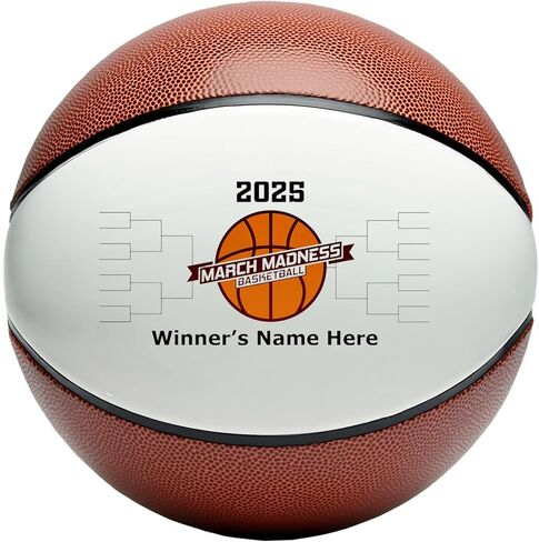 Custom Basketball Madness Trophy Basketball Award 2025, Personalized for Bracket Winner & Loser Tournament Challenge, March Madness Office, Work, and Family Trophy in Kuwait