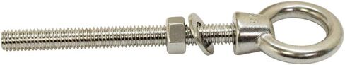 5 Pieces 3/8 Inch x 6 Inch Stainless Steel Marine Shoulder Eye Bolt WLL 1,000 Pounds in Saudi Arabia