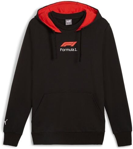 Puma F1 Graphic Hoodie - Men's (White/Black) in Saudi Arabia