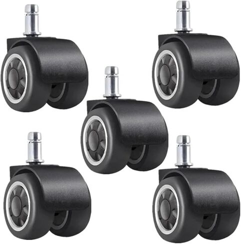 5pcs 2 بوصة اثنين من العجلة 11mm circlip tpr كتم كرسي المكتب العالمي (الذهب) in Saudi Arabia