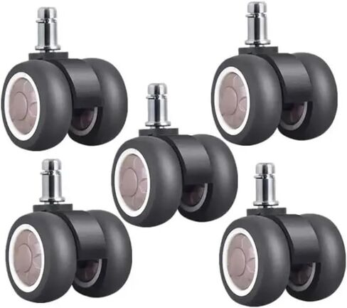 5pcs 2 بوصة اثنين من العجلة 11mm circlip tpr كتم كرسي المكتب العالمي (الذهب) in Saudi Arabia