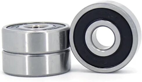 10pcs S6000RS S6001RS S6002RS S6003RS S6004RS S6005RS S6006RS S6007RS ABEC-5 كرة مقاومة للصدأ تحمل غطاء مطاطي مزدوج (S6003-2RS 17x35x10mm) in Kuwait