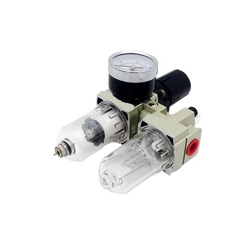 Compressor Filter Manual Drainage Supply Air Filters Pump Moisture Pneumatic Pressure Regulator Oil Separator(Only AC2010-02,Fiber Filter) in Kuwait