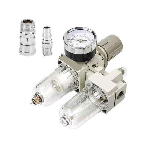Compressor Filter Manual Drainage Supply Air Filters Pump Moisture Pneumatic Pressure Regulator Oil Separator(Only AC2010-02,Fiber Filter) in Kuwait