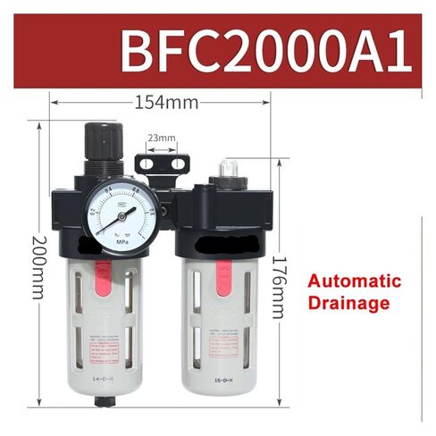 Air Source Processor Pressure Regulating Filter Oil-Water Separation Filter(BFC2000 A1) in Kuwait