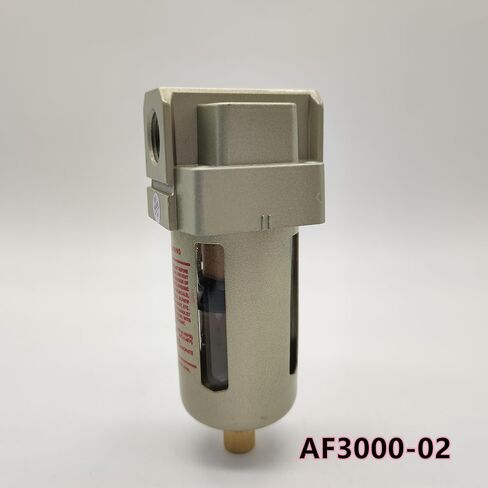 AF3000-02/03 AF4000-04 G1/2 AF4000-06 G3/4 Air Processor Pneumatic Pump Filter Oil and Water Separator Manual Drainage(AF4000-06,Fiber core) in Saudi Arabia