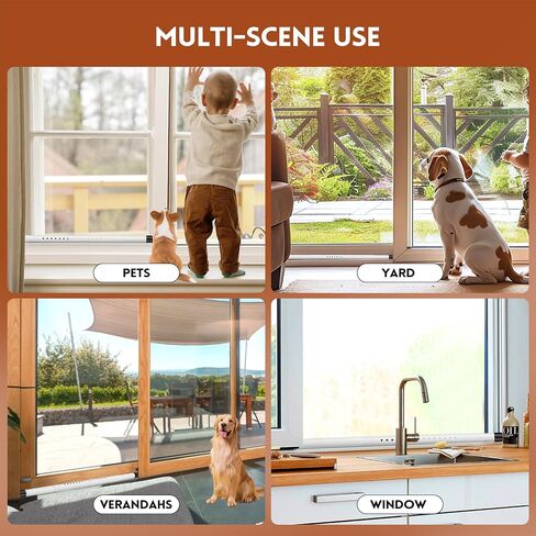 Sliding Door Security Bar, 17.1-51" Adjustable Lock Bar with Rubber Tips, 1.25" Thickened Metal for Sliding Window & Door, White, Fortify Your Home Entry Points in Saudi Arabia