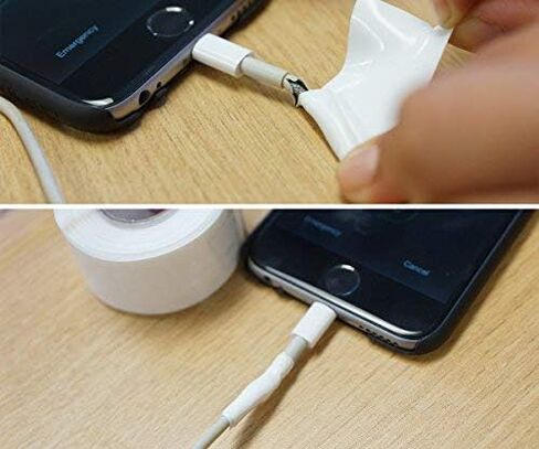 Tommy Tape Tele Selfing Silicone Tape 1 في × 10 قدم أسود in Kuwait
