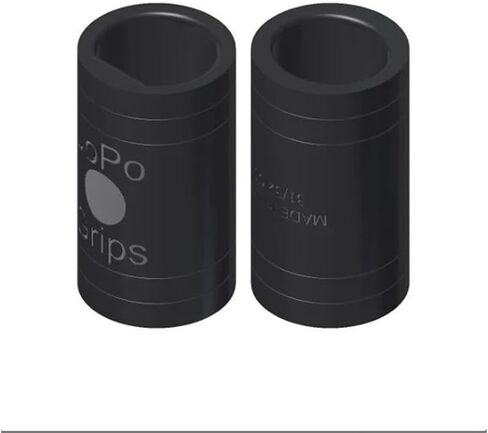 منتجات Bowlerstore Jopo Power Flat/Oval Finger Insert Black- حزمة 2 in Saudi Arabia