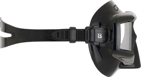 Cressi 4-Lens Panoramic Mask for Scuba Diving and Snorkeling - Comfortable and Wide-View - Horizon - Designed in Italy by Cressi in Saudi Arabia