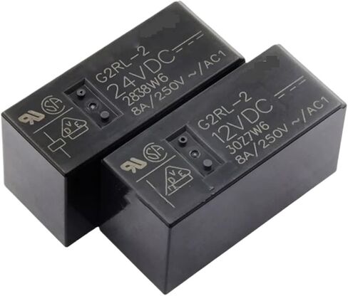 10pcs electromagnetic power Relay G2RL-2 5VDC 12VDC 24VDC 48VDC 8A 8PIN G2RL-24 in Saudi Arabia