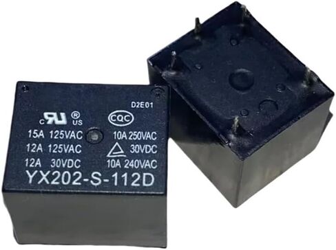 YX202-S-112D 5 12V 10A 5PIN RELAY in Saudi Arabia