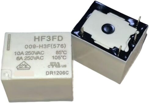 10pcs/lot Relay HF3FD 009-H3F (576) HF3FD-009-H3F HF3FD 012-H3F HF3FD 024-H3F (576) 9V 12V 24V 4PIN (HF3FD 024-H3F) in Saudi Arabia