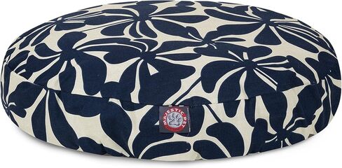 وسادة Majestic للحيوانات الأليفة المستديرة المتشابكة., Medium, Teal in Kuwait