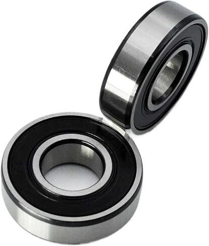 10pcs ABEC 5 6001 2RS ZZ 12 * 28 * 8 MM 6001RS 6001Z DDU 2Z القطر الداخلي 12 مم محامل كروم للأخدود العميق (6001 ZZ Premium) in Saudi Arabia