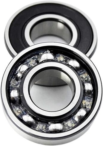 10pcs ABEC 5 6001 2RS ZZ 12 * 28 * 8 MM 6001RS 6001Z DDU 2Z القطر الداخلي 12 مم محامل كروم للأخدود العميق (6001 ZZ Premium) in Saudi Arabia