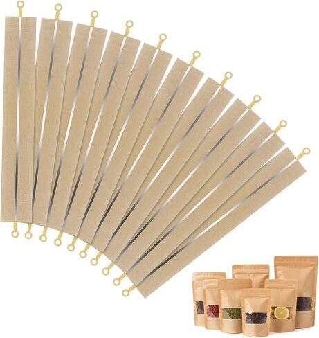 10 Pieces 8 Inch Heated Ribbon Cutter Sealer,Heat Sealer for Cookies,Impulse Bag Sealers Impulse Sealers Replacement Parts Heat Seal Strips Replacement Heating Element Grip Service Spare Repair Kit in Kuwait