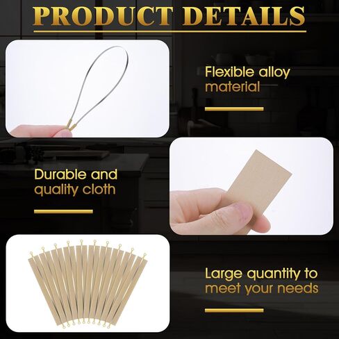 10 Pieces 8 Inch Heated Ribbon Cutter Sealer,Heat Sealer for Cookies,Impulse Bag Sealers Impulse Sealers Replacement Parts Heat Seal Strips Replacement Heating Element Grip Service Spare Repair Kit in Kuwait