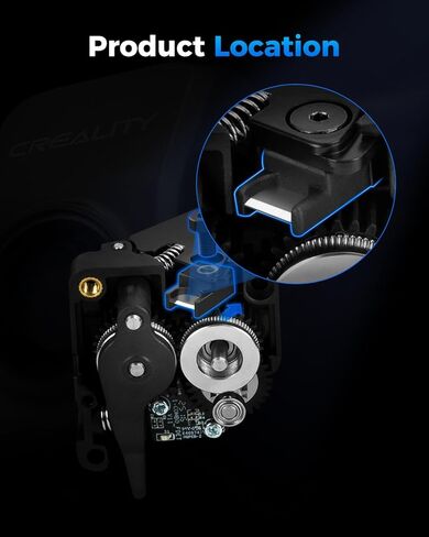 CREALITY FLEAMPAMENT CUTTER for K1 Series CFS Upgrade Upgrade Kit ، FAST-OFF ، المتانة العالية والاستبدال السريع ، الملحقات الأصلية لـ K1 Series Multi-Color Upgrade 3D Printers in Kuwait