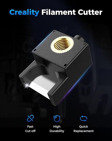 CREALITY FLEAMPAMENT CUTTER for K1 Series CFS Upgrade Upgrade Kit ، FAST-OFF ، المتانة العالية والاستبدال السريع ، الملحقات الأصلية لـ K1 Series Multi-Color Upgrade 3D Printers in Kuwait