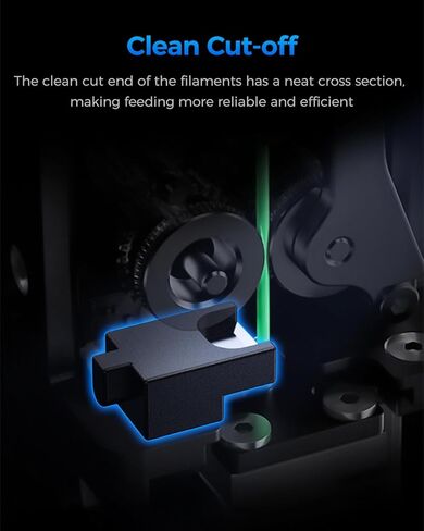 CREALITY FLEAMPAMENT CUTTER for K1 Series CFS Upgrade Upgrade Kit ، FAST-OFF ، المتانة العالية والاستبدال السريع ، الملحقات الأصلية لـ K1 Series Multi-Color Upgrade 3D Printers in Kuwait