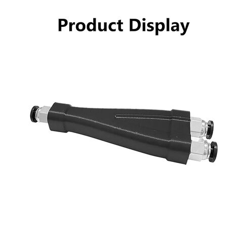 2-in-1 PTFE Adapter AMS Tubing Connectors for Bambu Lab P1P/P1S/X1/X1C/X1E/A1/A1 Mini 2-in-1 PTFE Adapter 3D Printer Filament Pipe Expansion Port 2 Feeding Transport Tube Modules 3D Printer Parts in Kuwait
