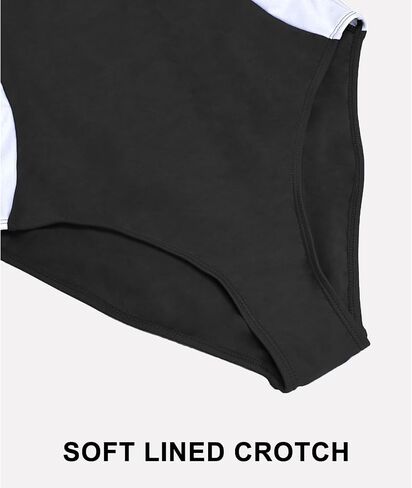 YNIQUE Women's Swimsuits 2025 One Shoulder High Waist One Piece Bathing Suit U-Neck Tummy Control Monokini in Saudi Arabia