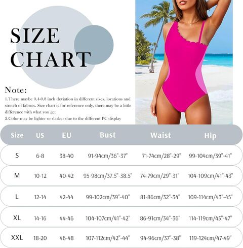 Ynique Women's Swimsuits 2025 كتف واحد عالي الخصر قطعة واحدة للسباحة بدلة U-Neck Contract Monokini in Kuwait