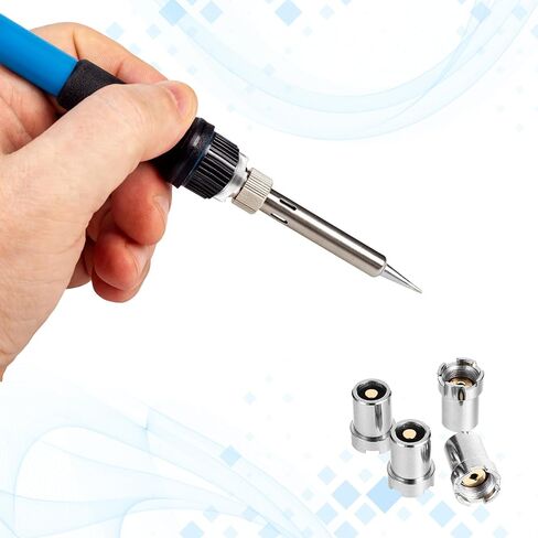 4 PCS 510 محول ملولب الخيوط المصنوعة من الفولاذ المقاوم للصدأ المحول لحام محول الحديد ملحقات موصل لوحة الدائرة التحقق من الفضة الرجال 0.55 × 0.39 × 0.33 بوصة نحاس in Saudi Arabia